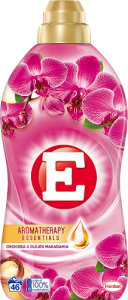 E Aromatherapy Essentials Płyn do zmiękczania tkanin orchidea & olejek makadamia 1012 ml (46 prań)