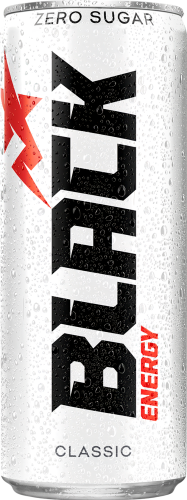 Black Energy Zero Sugar Classic Gazowany napój energetyzujący 250 ml (plus KAUCJA)