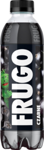 Frugo Czarne Napój wieloowocowy niegazowany o smaku winogrona czarnej porzeczki i aronii 500 ml (plus KAUCJA)