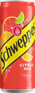 Schweppes Citrus Mix Napój gazowany 0,33 l (plus KAUCJA)