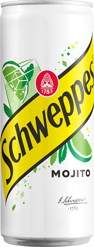 Schweppes Mojito Bezalkoholowy napój gazowany 0,33 l (plus KAUCJA)