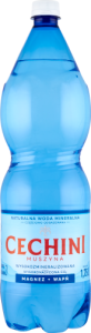 Cechini Muszyna Naturalna woda mineralna wysokomineralizowana wysokonasycona CO₂ 1,75 l (plus KAUCJA)