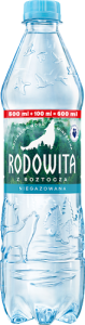 Rodowita z Roztocza Naturalna woda mineralna niegazowana 0,6 l (plus KAUCJA)