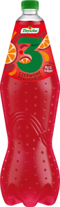 Zbyszko 3 Napój gazowy czerwone pomarańcze 1,75 l (plus KAUCJA)