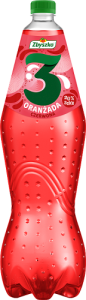 Zbyszko 3 Napój gazowany oranżada czerwona 1,75 l (plus KAUCJA)