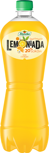 Zbyszko Lemoniada gazowana smak cytrusy 1 l (plus KAUCJA)