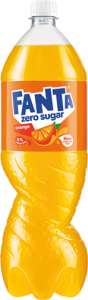 Fanta Zero Sugar Napój gazowany o smaku pomarańczowym 1,5 l (plus KAUCJA)