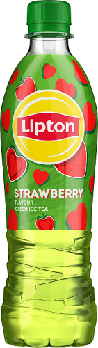 Lipton Ice Tea Green Strawberry Napój niegazowany 500 ml (plus KAUCJA)