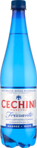 Muszyna Cechini Frizzante Naturalna woda mineralna wysokozmineralizowana wysokonasycona 750 ml (plus KAUCJA)