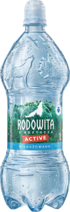 Rodowita z Roztocza Active Naturalna woda mineralna niegazowana 1 l (plus KAUCJA)