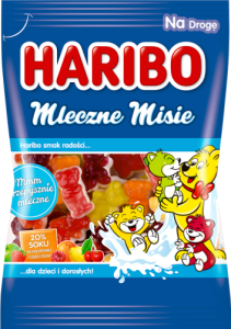 Haribo Mleczne Misie Żelki owocowe 85 g