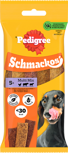 Pedigree Schmackos Multi Mix Karma uzupełniająca dla dorosłych psów 36 g (5 sztuk)