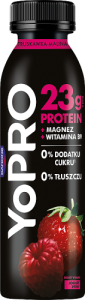 Danone YoPro Jogurt pitny smak truskawka-malina 270 g