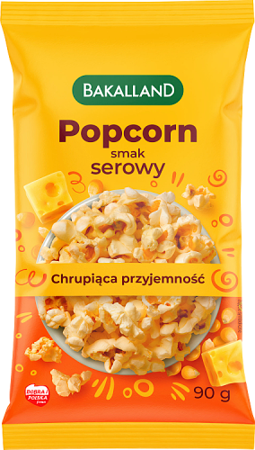 Bakalland Popcorn smak serowy 90 g