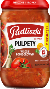 Pudliszki Pulpety w sosie pomidorowym 590 g