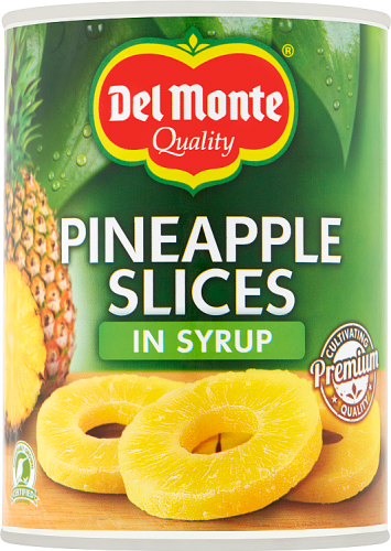 Del Monte Plastry ananasa w syropie 570 g