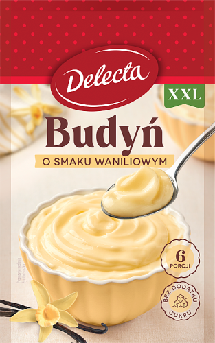 Delecta XXL Budyń o smaku waniliowym 64 g