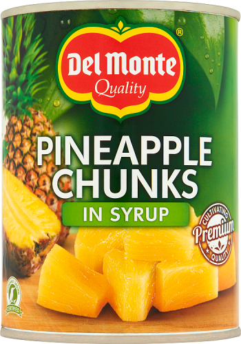 Del Monte Kawałki ananasa w syropie 570 g