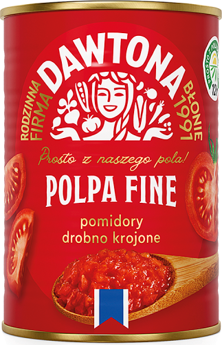Dawtona Polpa Fine Pomidory drobno krojone 400 g