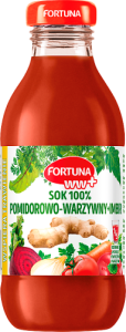 Fortuna WW+ Sok 100% pomidorowo-warzywny + imbir 300 ml