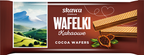 Wadowice Skawa Wafelki kakaowe 80 g