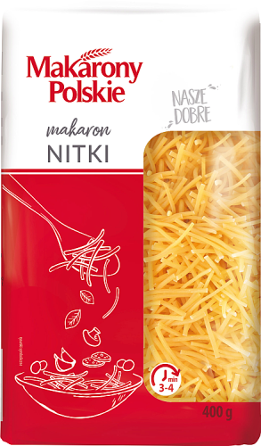 Makarony Polskie Makaron nitki 400 g