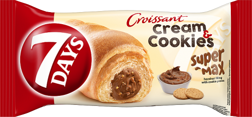 7DAYS KREM ORZECHOWY Z CIASTECZKAMI ROGALIK 98 g