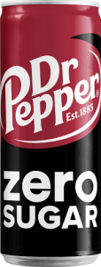 Dr Pepper Zero Sugar Napój gazowany o smaku owocowym 330 ml