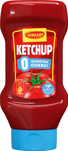 WINIARY Ketchup bez dodatku cukru 410 g