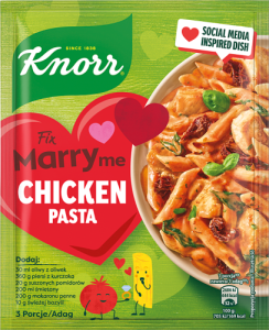 Knorr Fix Marry Me Chicken Pasta Kompozycja pomidorów cebuli i ziół 48 g