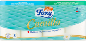 Foxy Camilla Papier toaletowy 8 rolek