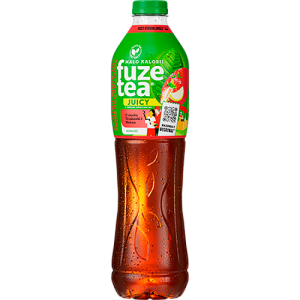Fuze Tea Juicy Napój niegazowany o smaku truskawki i melona 1,5 l (plus KAUCJA)
