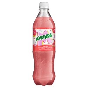 Mirinda Zero cukru Napój gazowany o smaku różowego grejpfruta 500 ml (plus KAUCJA)