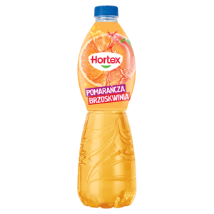 Hortex Napój pomarańcza brzoskwinia 1,75 l (plus KAUCJA)