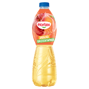 Hortex Napój jabłko brzoskwinia 1,75 l (plus KAUCJA)