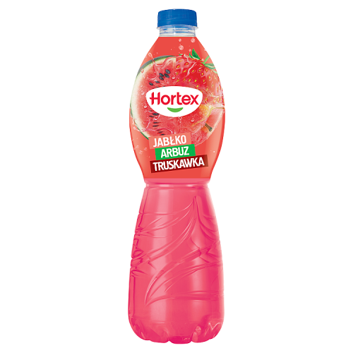 Hortex Napój jabłko arbuz truskawka 1,75 l (plus KAUCJA)