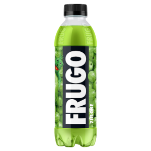 Frugo Zielone Napój wieloowocowy niegazowany o smaku agrestu pigwy i jabłka antonówki 500 ml (plus KAUCJA)