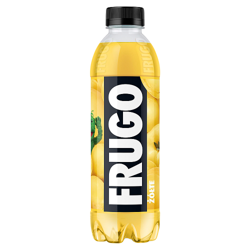 Frugo Żółte Napój wieloowocowy niegazowany o smaku moreli, śliwki mirabelki i pigwy 500 ml (plus KAUCJA)