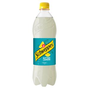 Schweppes Bitter Lemon Napój gazowany 0,85 l (plus KAUCJA)