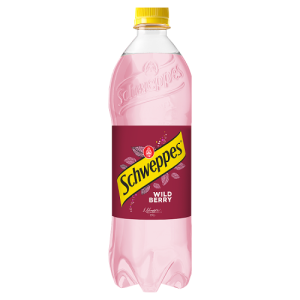 Schweppes Wild Berry Napój gazowany 0,85 l (plus KAUCJA)