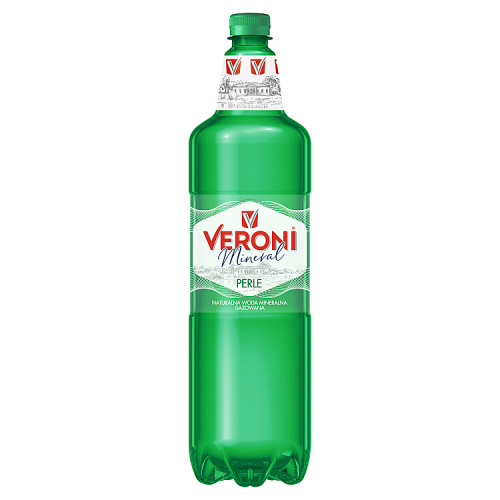 Veroni Mineral Perle Naturalna woda mineralna gazowana 1,5 l (plus KAUCJA)