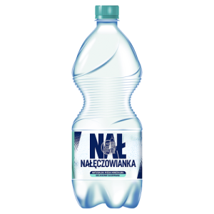 Nałęczowianka Naturalna woda mineralna delikatnie gazowana 1 l (plus KAUCJA)