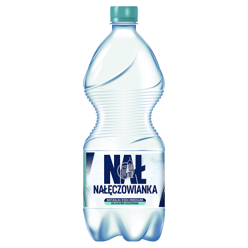 Nałęczowianka Naturalna woda mineralna delikatnie gazowana 1 l (plus KAUCJA)