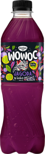 Hortex Wowoc Napój gazowany smak jagoda & lulo 500 ml (plus KAUCJA)