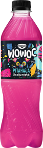Hortex Wowoc Napój gazowany smak pitahaja liczi & mięta 500 ml (plus KAUCJA)