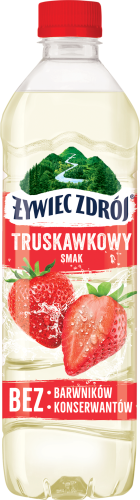 Żywiec Zdrój Napój niegazowany truskawkowy smak 500 ml (plus KAUCJA)
