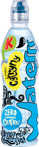 Kubuś Waterrr Napój owocowy o smaku cytryny 500 ml (plus KAUCJA)