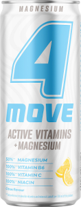 4Move Active Vitamins Gazowany napój o smaku cytrusów 330 ml (plus KAUCJA)