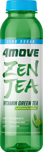 4Move Zero Sugar Zen Tea Napój herbaciany niegazowany 556 ml (plus KAUCJA)
