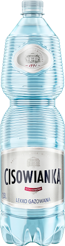 Cisowianka Naturalna woda mineralna lekko gazowana niskosodowa 1,5 l (plus KAUCJA)